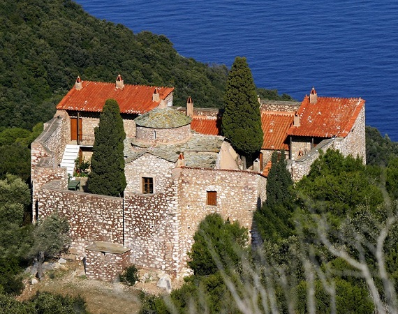 Monastery of Agia Varvara Sightseeing Natura Luxury Boutique Hotel Skopelos